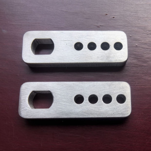 自制不锈钢加长电机防转片适用于电摩电动车16轴电机后移装 大轮胎