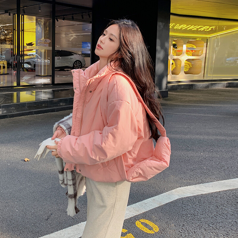 现货25冬装新款棉衣短款小棉衣小棉袄送包包2D044-707-P175-K260