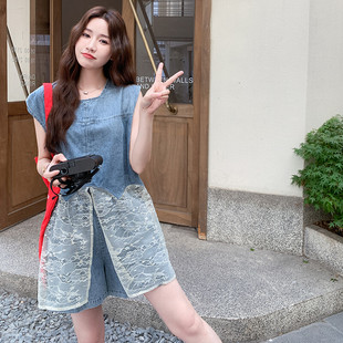 P140 2025夏季 5093 1D066 K215 小众设计感显瘦气质套裤