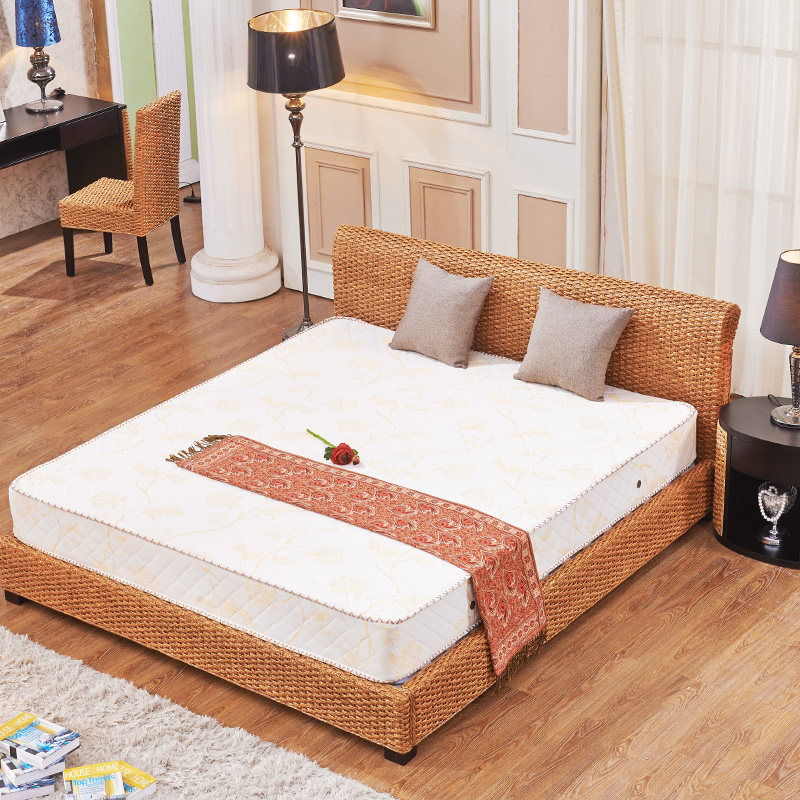 Countryside style Rattan furniture Rattan bed household adult bedroom Rattan bed suit Hotel Matching Big bedin the Residential furniture , Beds , Rattan bed  category - from Buy2taobao.com to provide professional Taobao agent buy service