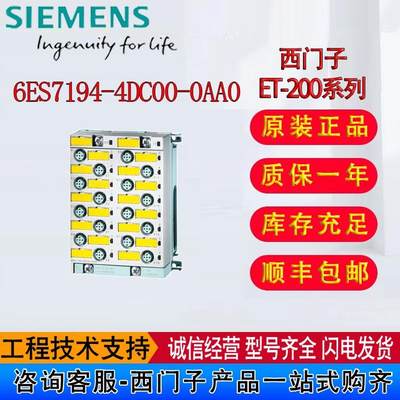 议价出售西门子模块6ES7194-4DC00-0AA0数字拓展模块PLC模块 正品