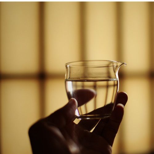 |叙透|玲珑茶海 高硼硅高透玻璃公道杯 公杯 分茶器 小号 断水好