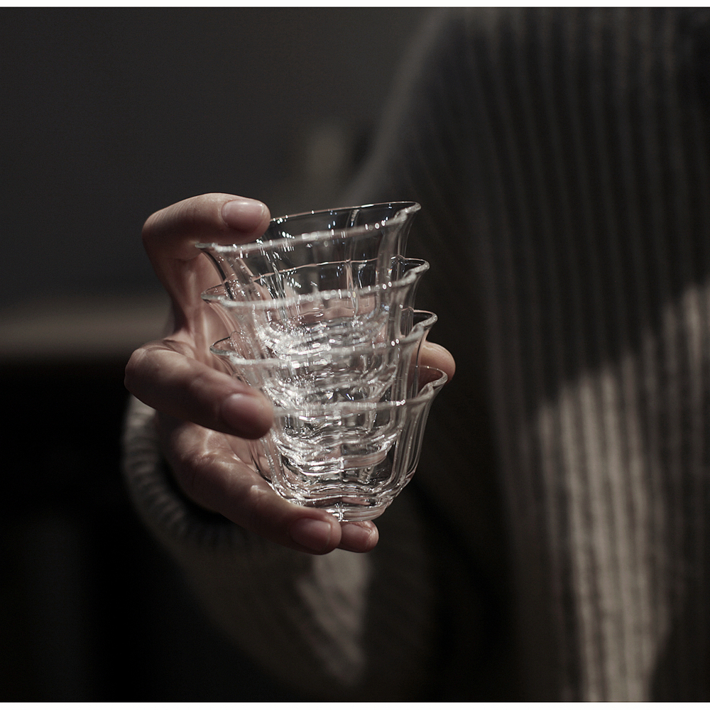 |勿念|《梅花品茗杯》玻璃茶杯高硼硅高透耐热玻璃-封面