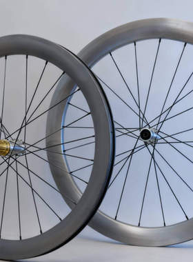 700c公路车碳纤维轮组碟刹日本东丽T1000超轻碳纤维轮组