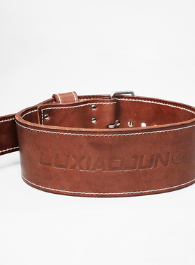 吕小军luxiaojun健身腰带CT900头层牛皮深蹲硬拉举重卧推护腰带男