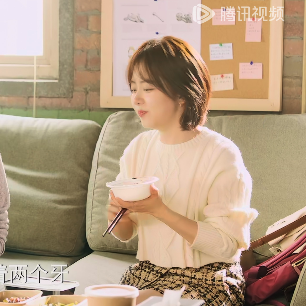 你比星光美丽纪星谭松韵同款纯色毛衣日系复古麻花套头针织衫女