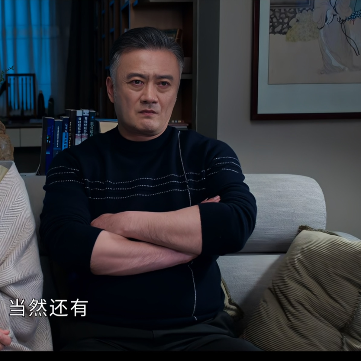 手术直播间同款山羊绒衫男圆领套头短款大码拼色针织衫毛衣