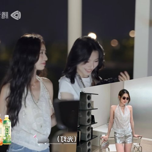 心动的信号王珏同款绝美挂脖上衣露背装吊带无胸垫荡领辣妹装纯欲