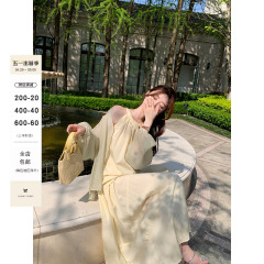 春夏CHUNXIA轻薄真丝质感抹茶绿防晒开衫2023新凉感清新小外套女