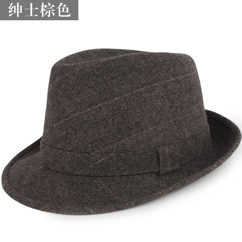 盛和伦男帽加厚毛呢帽子时尚礼帽中老年潮流男帽冬季加厚礼帽,服饰配件/皮带/帽子/围巾,帽子,淘宝优惠券,粉丝福利购,淘宝优惠卷