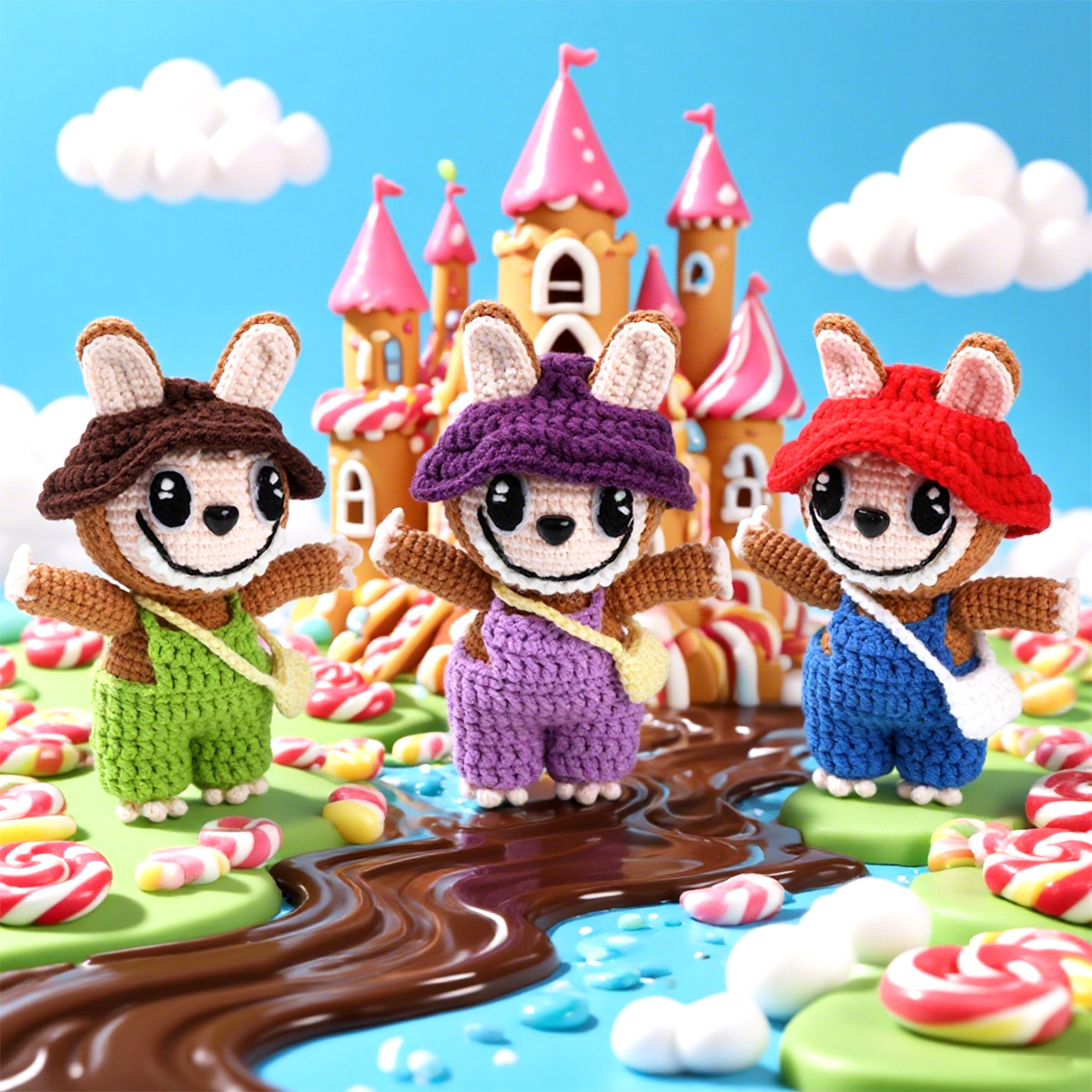 朗恩diy玩偶挂件材料包