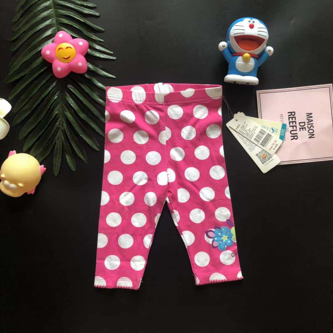 乐友歌瑞家新生儿女童可爱波点七分裤短裤73码(微脏,偏瘦)