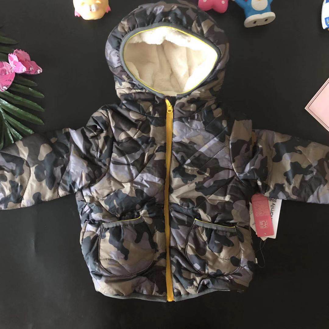 乐友歌瑞家男童迷彩棉服梦想王国80码