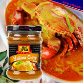 泰国进口咖喱丽尔泰黄咖喱酱227g泰式 调味料酱咖喱鸡咖喱虾泰餐