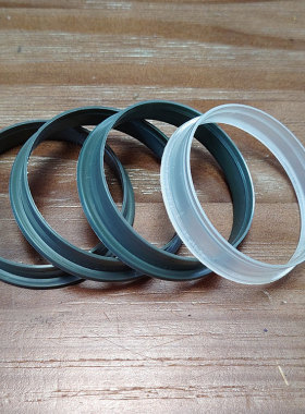 平菇套环出菇圈 食用菌农用透明5-5.5-6一次性塑料硬平茹菌包胶圈