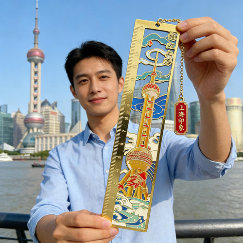 上海书签豫园南京路武康大楼世博