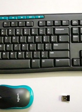 罗技MK275无线键盘鼠标套装 K275无线键盘+M185无线鼠标+接收器
