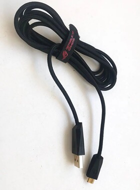 华硕玩家国度ROG战刃2 Gladius II 无线光学游戏鼠标USB充电线
