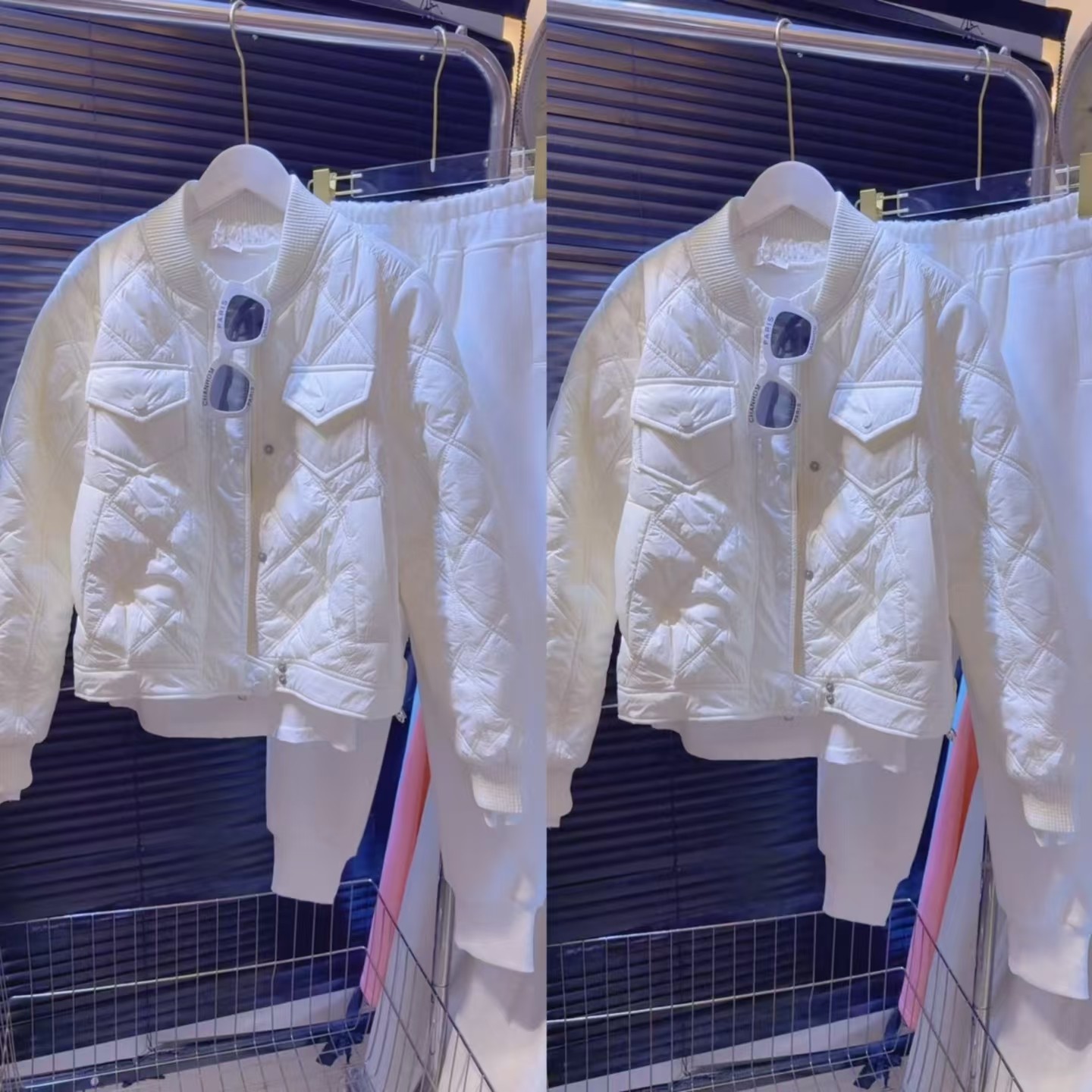 短款洋气压格薄棉外套2026年新款宽松时尚棒球服上衣洋气休闲外衣,女装/女士精品,短外套,淘宝优惠券,粉丝福利购,淘宝优惠卷