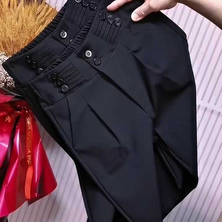 百搭休闲裤显瘦简约通勤西装裤