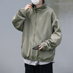 2025春装贴布立领外套男拉链夹克 JK85P70图片