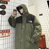 冬季刺绣拼色连帽宽松棉服冲锋衣冲锋棉衣外套M2009P135，男装夹克，电商C323