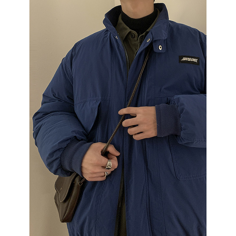 冬装日系复古宽松多口袋男女保暖休闲棉服外套棉衣M3000P135,男装棉衣,电商C323