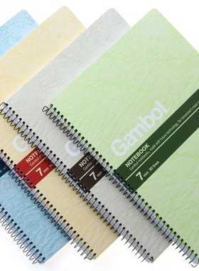 国誉Gambol笔记本子渡边B5A5 S6007 S6807 S6507线圈本螺旋本软面