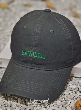 大头围灰色棒球帽女款春夏2025新款软顶字母鸭舌帽男防晒遮阳帽