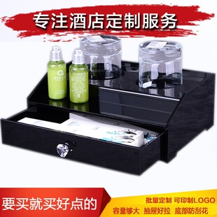 酒店宾馆民宿客房用品一次性易消耗品盒牙具盒收纳洗漱用品杯架纸