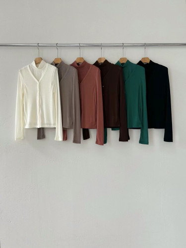 现2nd GATE韩国东大门代购2025 小开衫针织衫吊带外搭披肩二件套