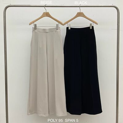 韩国东大门2026春季新品A POINT时尚百搭高腰显瘦直筒休闲裤