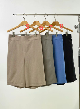 Neutra 韩国东大门代购2025夏季背松紧休闲短裤女