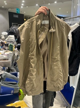 韩国东大门代购2025秋冬新款hertz 棒球领宽松背心马甲