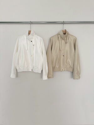 韩国东大门代购2026春新款2nd GATE潮流时尚纯色拉链夹克矢外套