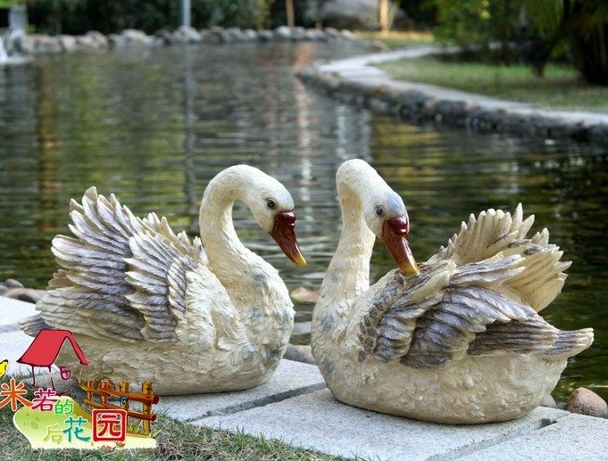 庭院户外水景鱼池装饰别墅摆件
