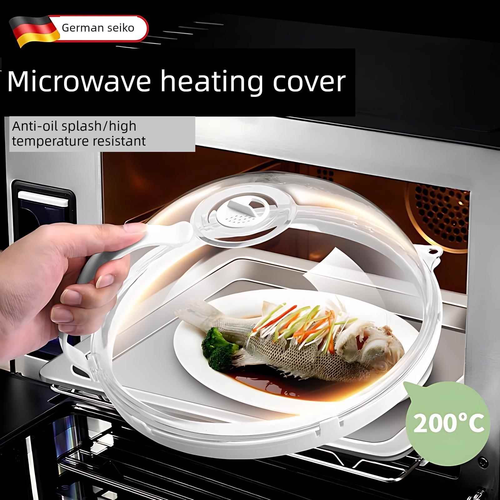 美的格兰仕微波炉盖罩耐高温食品级厨房专用防油防溅加热热菜盖子