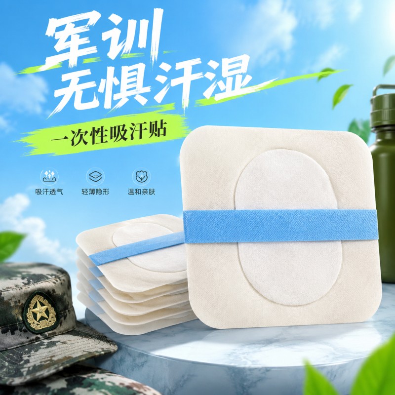腋下吸汗贴止汗贴腋窝吸汗垫一次性隐形吸水棉垫夏无痕透明隔汗垫
