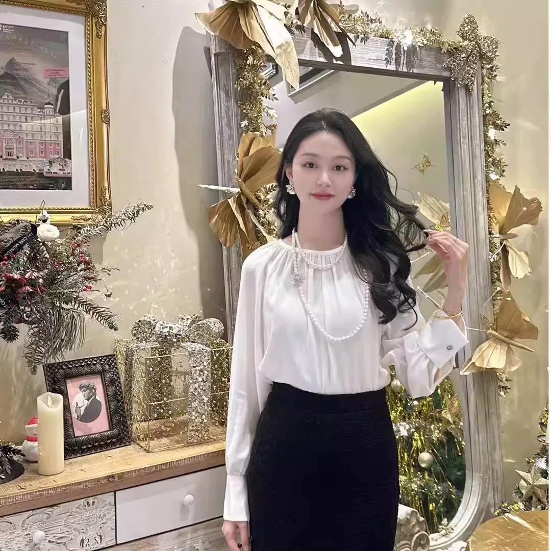 阿玛施女装优雅气质宽松
