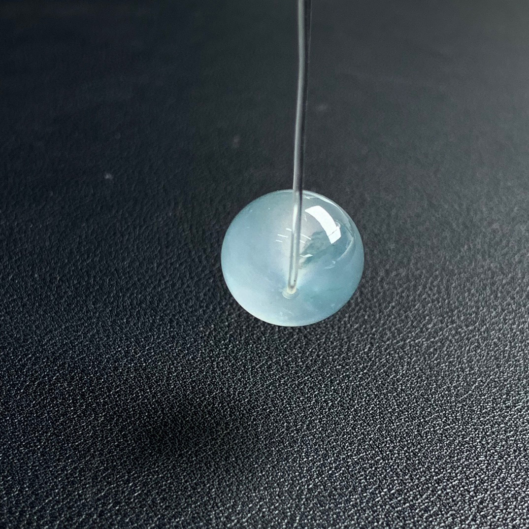 天然A货缅甸翡翠 桶珠 尺寸：16.2-12.4