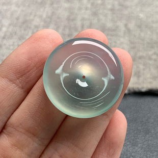 24.9 尺寸 5.9 平安扣 天然A货缅甸翡翠