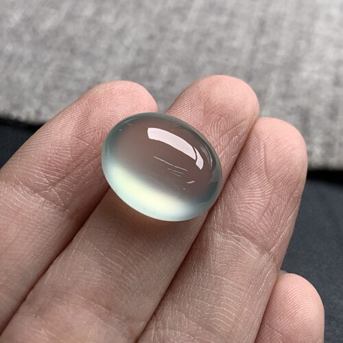 天然A货缅甸翡翠 蛋面 尺寸 : 15.8-13-8