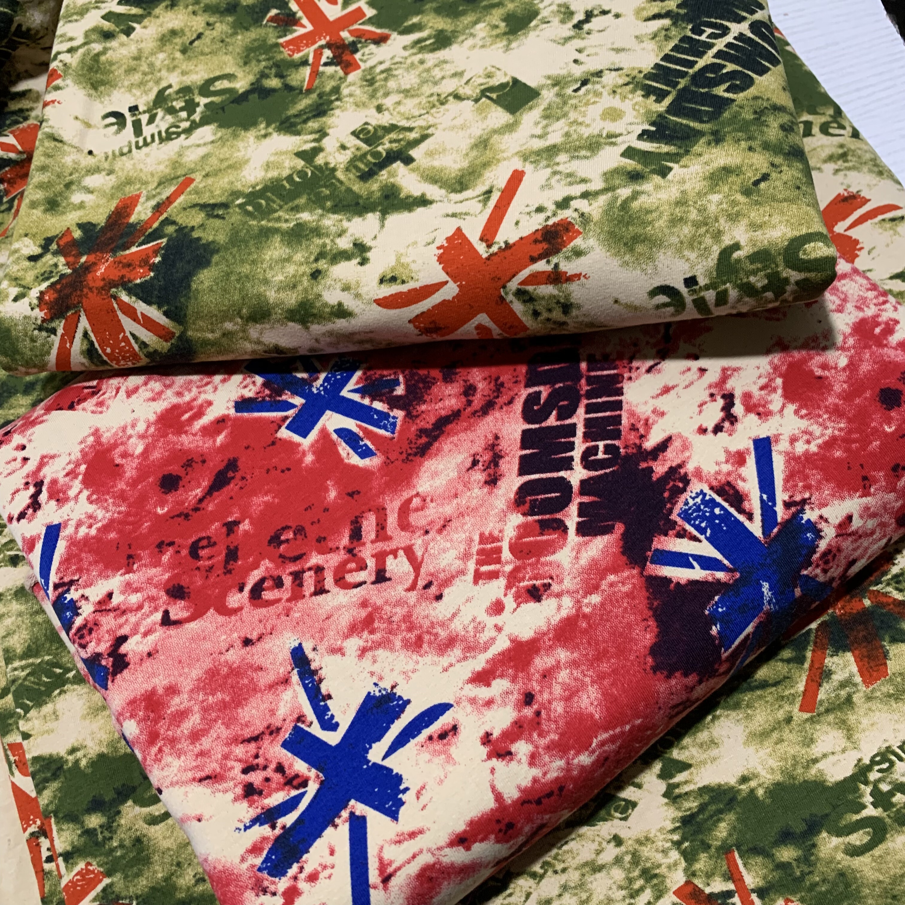 纯棉弹力小毛圈春秋卫衣裤子面料宽幅1.7米质感很好半米价11元