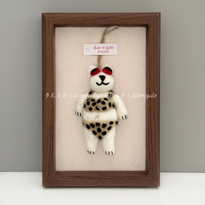 多尼古乐尼泊尔手工羊毛毡挂件