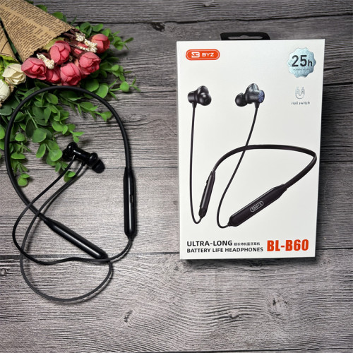 BYZ BL-B60 蓝牙耳机 入耳款 带开关磁吸功能 做工精致，性价比高