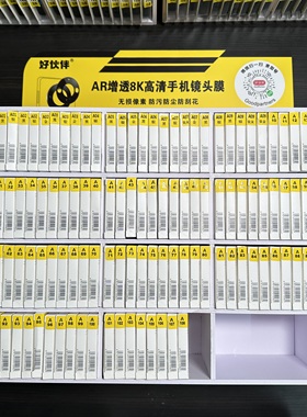 好伙伴 镜头膜 【1-79】编号AR增透8K高清机手机镜头膜 摄像头保护膜 自带定位器秒贴膜