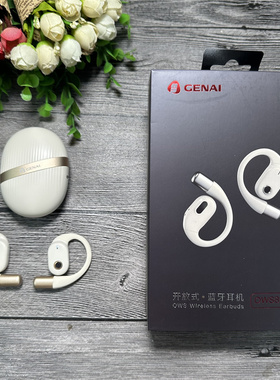 歌奈 OWS860 蓝牙耳机 开放式  双耳 真无线蓝牙耳机  液态硅胶