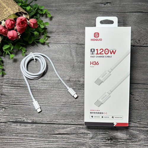 红果 H36 手机充电线 适用ip15/16/17 安卓通用 双c数据线 双typec充电线