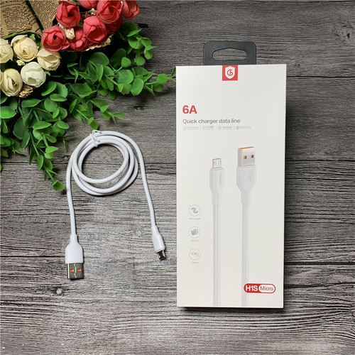 果H1s手机数据线6A充电