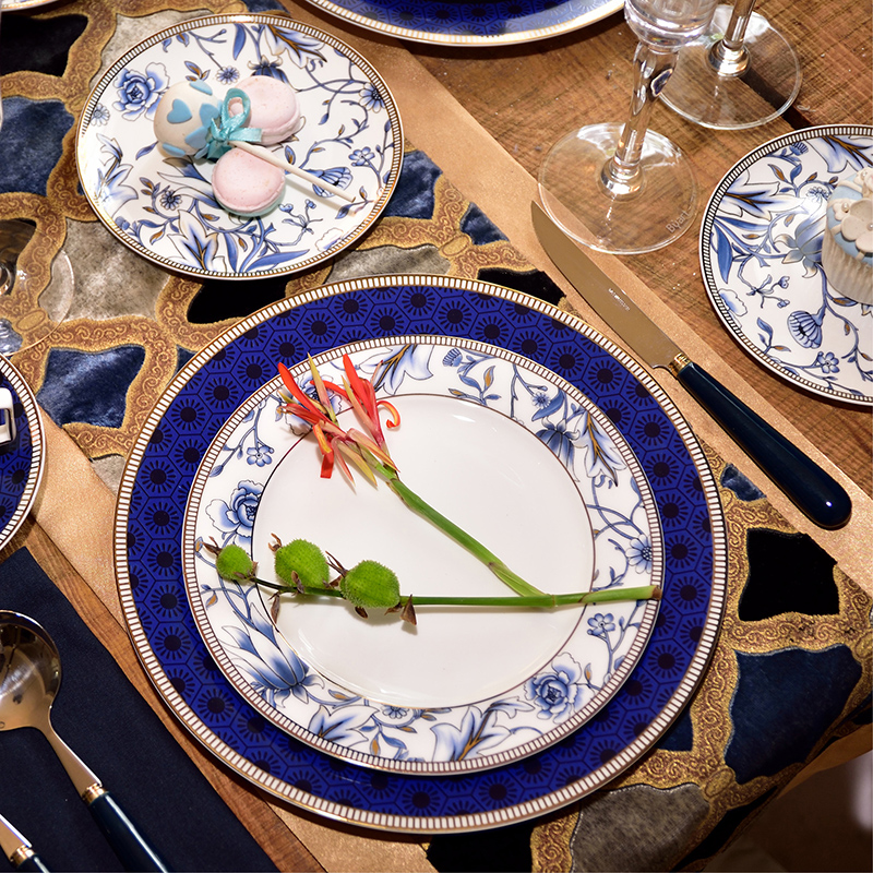 欧式骨瓷餐具西餐盘菜盘水果盘